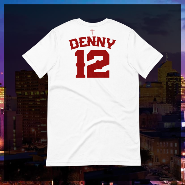 Denny #12 White T-Shirt